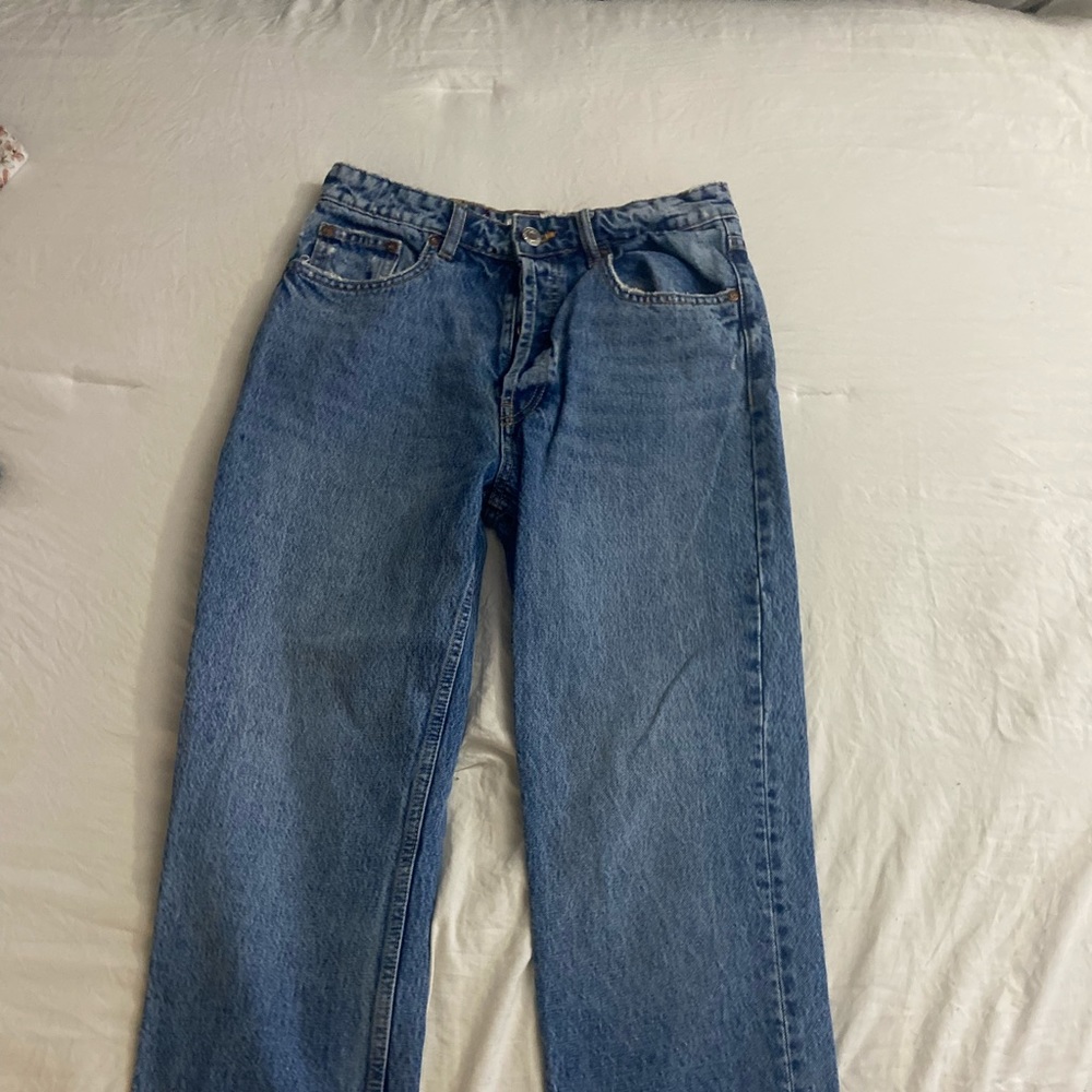 Zara straight leg jeans